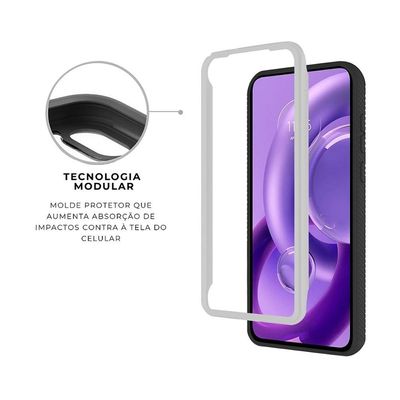 Capa para Motorola Moto Edge 30 - Stronger Preta - Gshield