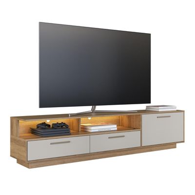 Rack Para Tv Até 75 Polegadas Com Iluminação Led Ravenna Arenas