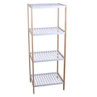 Estante Multiuso Bambu Cazza Kayapo 4 Prateleiras 45x35x120cm