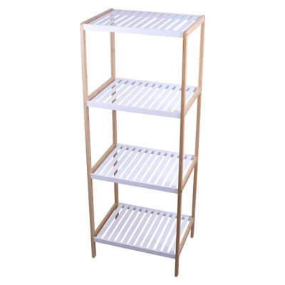 Estante Multiuso Bambu Cazza Kayapo 4 Prateleiras 45x35x120cm