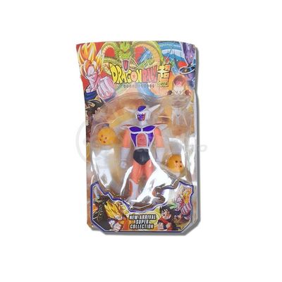 Boneco Articulado Freeza 2 Forma - Dragon Ball Z Action Figure Com Conjunto De 2 Esferas Do Dragão