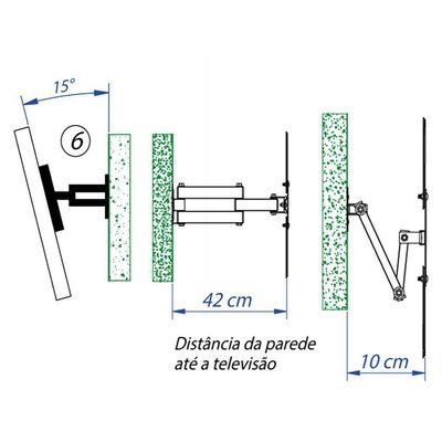 Suporte Para 56 Polegadas