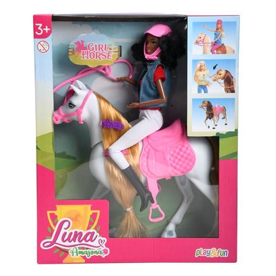 Boneca Luna Amazona CV244131 Play&Fun