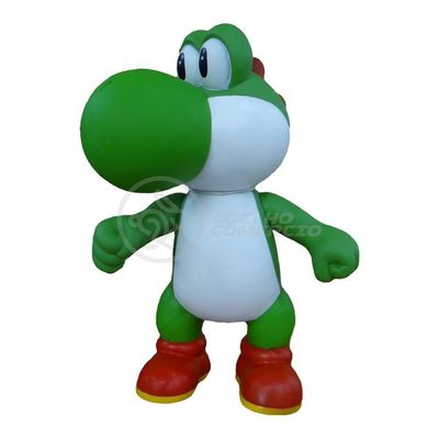 Boneco Action Figure Yoshi Grande Super Size 26Cm - Mario