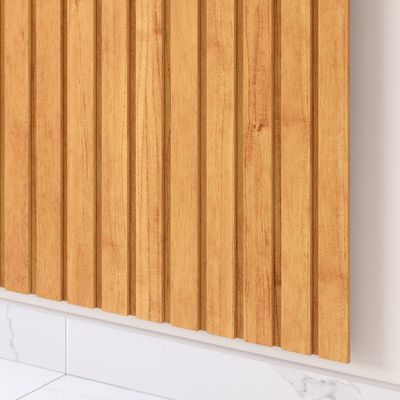 Painel Ripado Impacto 1.8 Para Tv Até 75 Polegadas Cinamomo