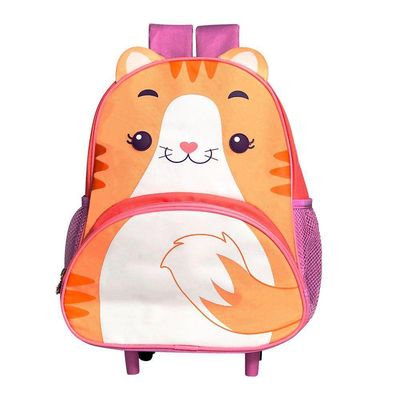 Mochila De Rodinha Infantil - Gato