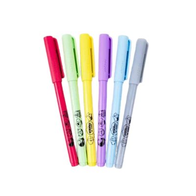 BRUSH PEN TURMA DA MÔNICA PERFUMADA - 6 CORES - NEWPEN