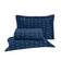 Kit Cobre Leito King 3 Peças Bordado Urbany Hipercal 400 Fios 100% Poliéster - Azul Marinho