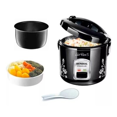 Panela elétrica a vapor Mondial NPE-08  Preto 220V