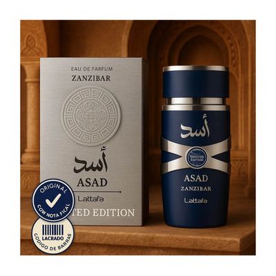Perfume Árabe Asad Zanzibar Limited Edition Edp 100ml | Original