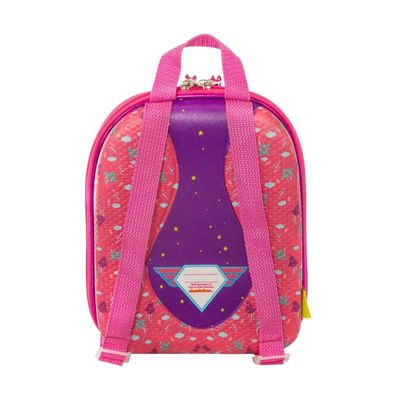 Mochila Escolar Infantil de Costas Patrulha Canina Roxa