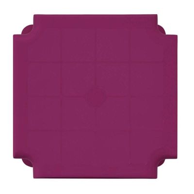 Mesa Infantil Tramontina Adoleta 49x42cm Plástico Resistente Atividades Brincar Estudar Rosa