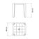 Mesa Infantil Tramontina Adoleta 49x42cm Plástico Resistente Atividades Brincar Estudar Rosa