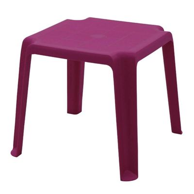Mesa Infantil Tramontina Adoleta 49x42cm Plástico Resistente Atividades Brincar Estudar Rosa