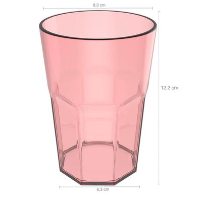 Copo De Suco 400ml Caneca Para Servir Água