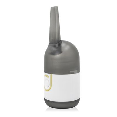 Mini Aspirador de Pó Portátil USB Recarregável Bivolt com Extensor e Escova – Limpeza de Mesa, Teclado Cor:Branco