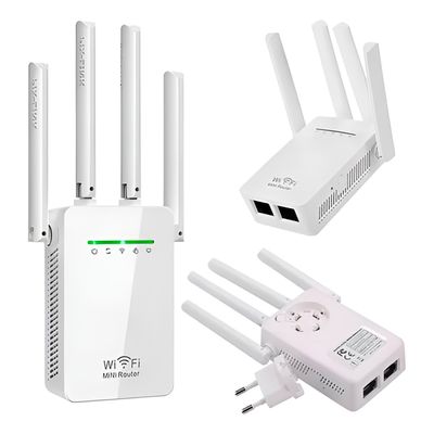 Repetidor Wireless 4 Antenas Ampla Conexão KA-X338 - Expanda sua conexão com qualidade