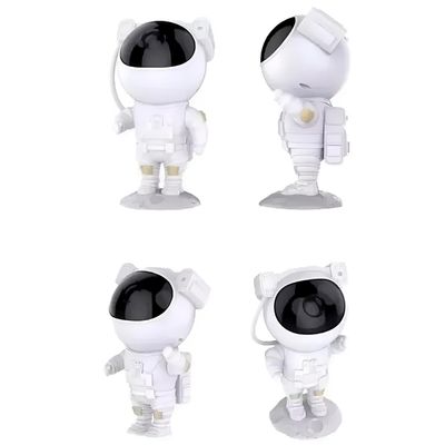 Projetor de Estrelas Luminária Astronauta USB – Céu Estrelado Giratório para Quarto e Sala Led Decoração