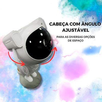 Projetor Luminária Abajur Estrelado Led Decoração - Céu Estrelado em Qualquer Ambiente