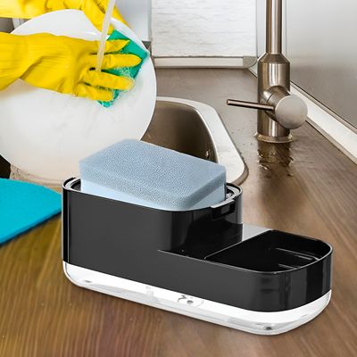 Porta Detergente Dispenser Com Suporte Esponja