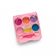 Paleta de Sombras Infantil 6 Cores 48g com Pincel Alta Pigmentação +12 Anos