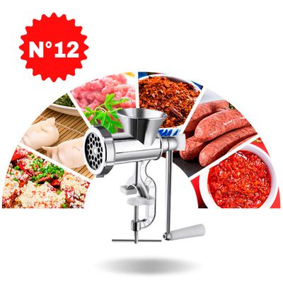 Moedor De Carne Embutidos Maquina Manual NO.12