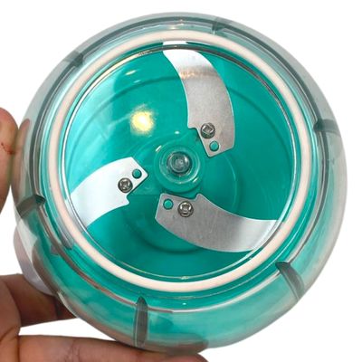 Mini Processador Manual Triturador 3 Laminas Verde
