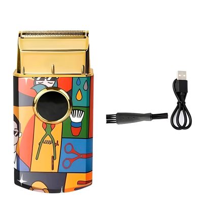 Mini Barbeador Shaver Profissional Colorido Recarregável