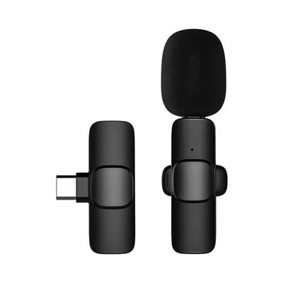 Microfone Sem Fio Transmissor Receptor De Lapela Android