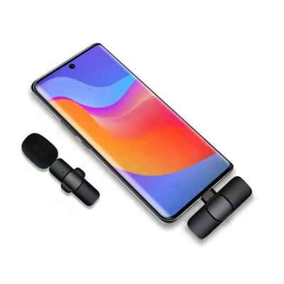 Microfone Sem Fio Transmissor Receptor De Lapela Android