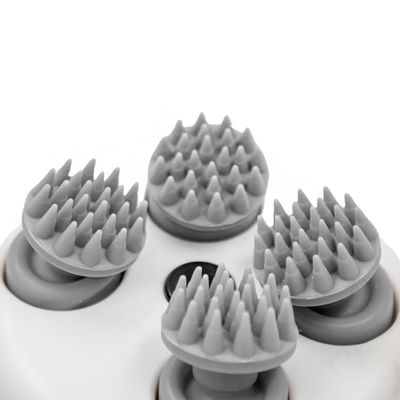 Massageador Elétrico De Cabeça Portátil Branco