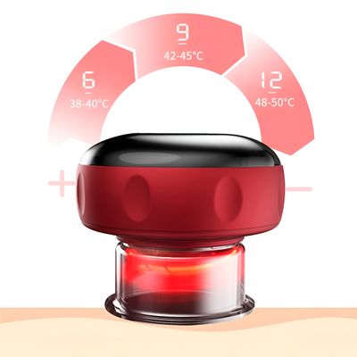 Massageador Elétrico com Sucção, Calor Infravermelho