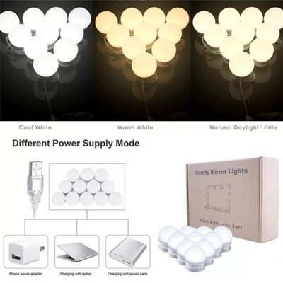 Kit Luz Camarim Studio Com 10 Lampadas Led
