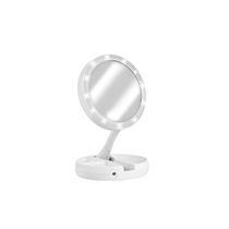 Espelho LED Maquiagem Articulável Portátil