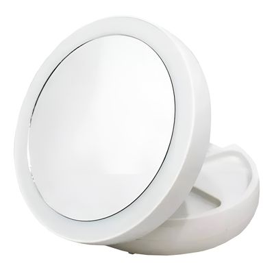 Espelho LED Maquiagem Articulável Portátil