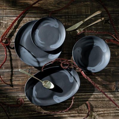 Conjunto De Pratos De Sobremesa 06 Peças Halloween Boo Porto Brasil