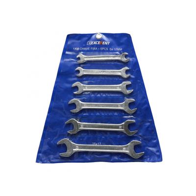 Chave Fixa Jg 06Pcs 6-17Mm Importada Blister