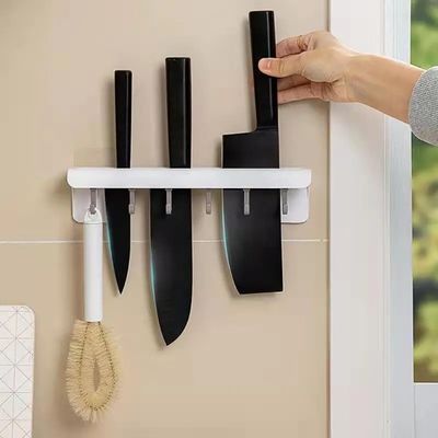 Suporte Cozinha Porta Talheres Facas - Cinza
