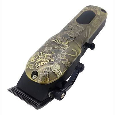 Máquina de Cortar Cabelo Profissional com Bateria  Design Dragão