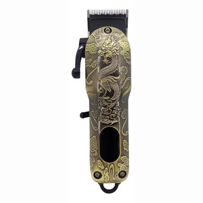Máquina de Cortar Cabelo Profissional com Bateria  Design Dragão
