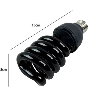 Lâmpada Espiral Luz Ultravioleta Fluorescente