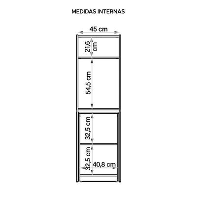 Armário Multiuso Para Lavanderia Mult Max Branco Caemmun