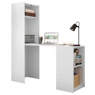 Armário Multiuso Com Mesa Auxiliar Mult Max Branco Caemmun