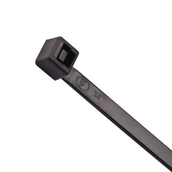 Abraçadeira Cinta 6x300mm Preta Uv - Kit Com 50 Unidades - Resistente Ao Sol E Intempéries