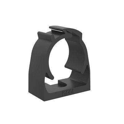 Abraçadeira Pvc 1/2" Para Eletroduto Preto Inpol