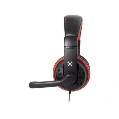 Headset Gamer Fortrek Spider Black P3 Preto-vermelho