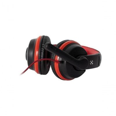 Headset Gamer Fortrek Spider Black P3 Preto-vermelho