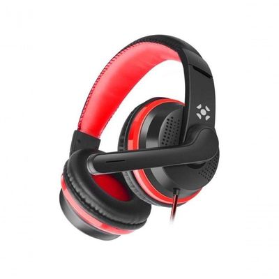 Headset Gamer Fortrek Spider Black P3 Preto-vermelho