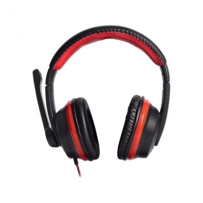 Headset Gamer Fortrek Spider Black P3 Preto-vermelho