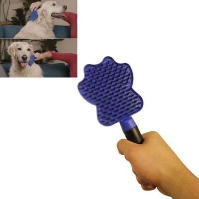 Escova Silicone Pet 3 Em 1 Tira Pelos Massageadora Higienica - Massageadora, Removedora de Pelos e Higiênica